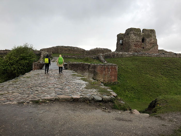 Mennesketom ruin Kalø Slotsruin